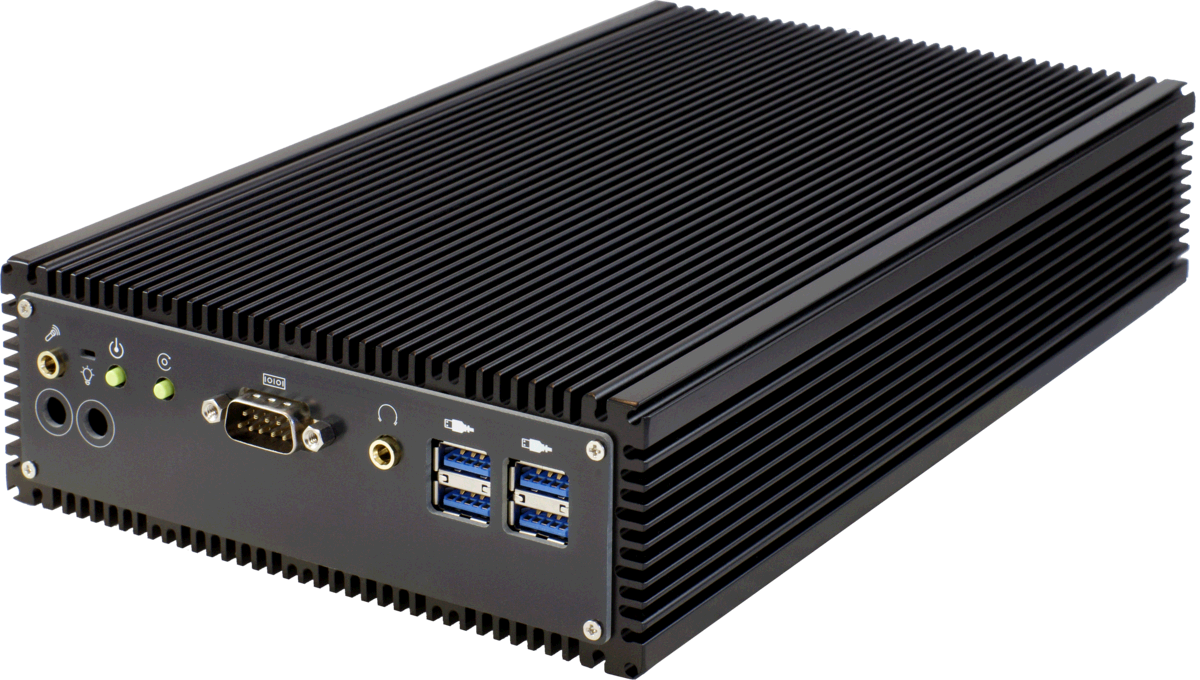 (image for) Mini Car computer PC LG-T300C, Intel 12-14th, 4xDP, 12V-48V, optn 4G / 5G module