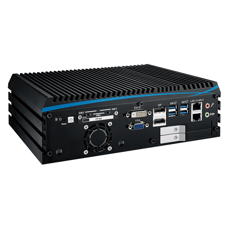 (image for) Mini FANLESS LG-P1000F-GTX1650 Intel 9th i7, 8K 3x DP, HDMI, DVI, Optn Ignition Control