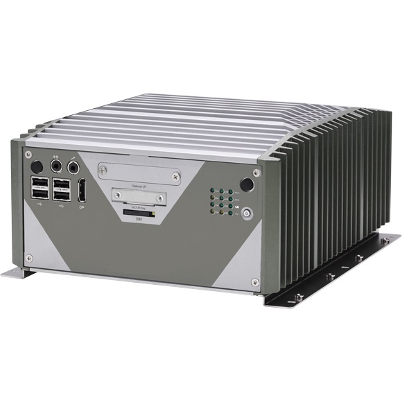 (image for) Mini Fanless Industry PC, LG-P190FH2, Intel 9th, 2 PCI slots, 3 LANs, HDMI DP DVI, 9V-30V