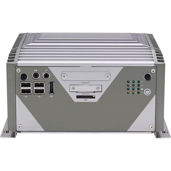 (image for) Mini Fanless Industry PC, LG-P190FH2, Intel 9th, 2 PCI slots, 3 LANs, HDMI DP DVI, 9V-30V