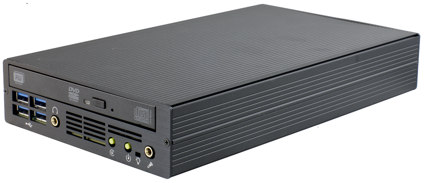 (image for) Mini Industrial PC LG-P695O w/ SFP ports Intel 9th i7/i5 12V-48V