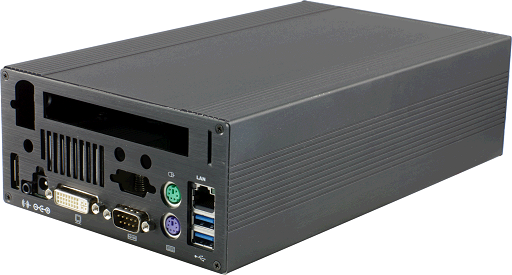 (image for) *Mini PC LG-P695E Intel 9th gen. i7, PCIE slot , DVI+DP ports, optn 12V-48V