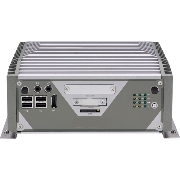 (image for) Mini Fanless PC, LG-P190FE, Intel 9th, 1 x PCIe slot, 3 LANs, HDMI DP DVI, 9V-30V