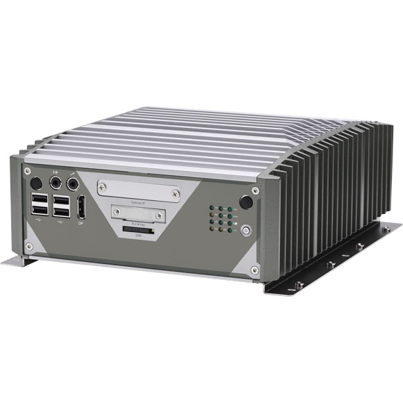 (image for) Mini Fanless PC, LG-P190FE, Intel 9th, 1 x PCIe slot, 3 LANs, HDMI DP DVI, 9V-30V