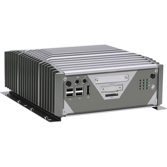 (image for) Mini Fanless PC, LG-P190FE, Intel 9th, 1 x PCIe slot, 3 LANs, HDMI DP DVI, 9V-30V