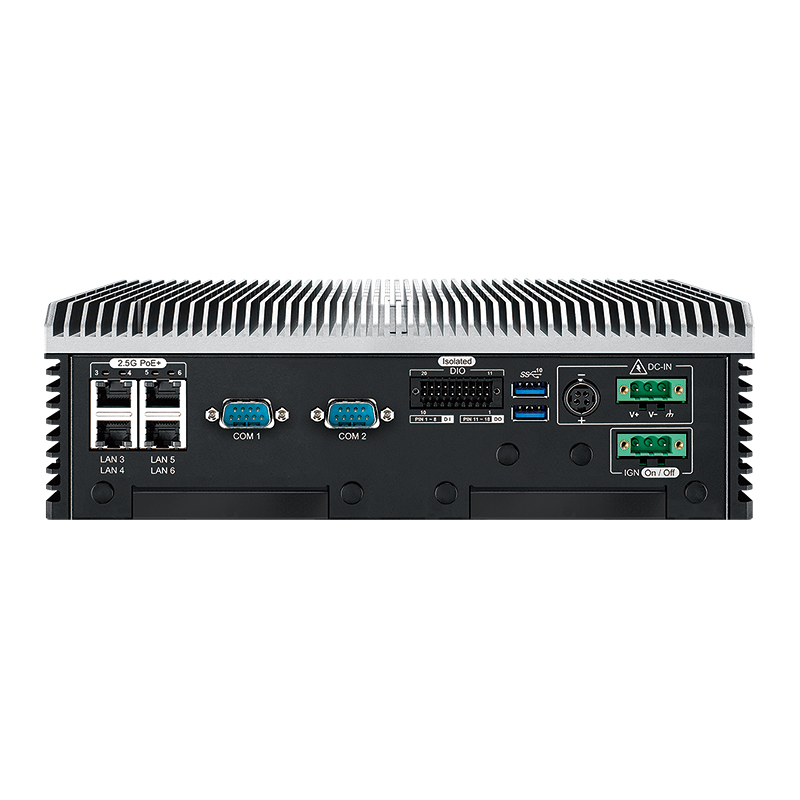 (image for) Indistrial Fanless PC LG-PR3100F, Intel 13/12th, Intel i9/i7, 2 DP, DVI, HDMI, 2.5GigE LAN, 9V-50V, Wide Temp, -40°C to 75°C, ignition optn.